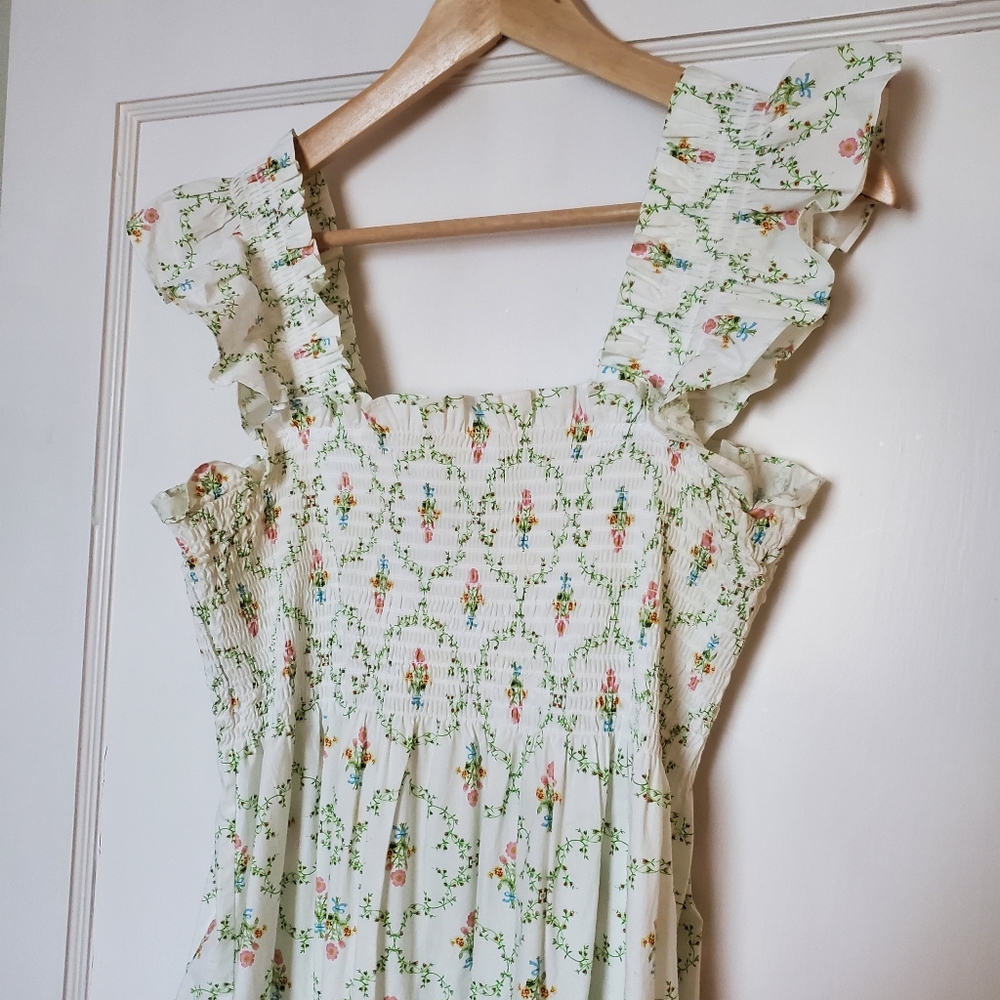 Hill House Ellie Nap Dress S in Trellis - Picture 5 of 8